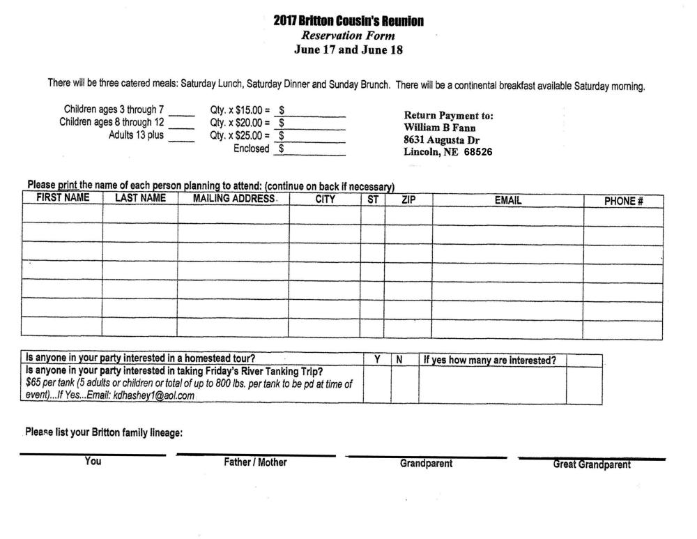 Registration Form